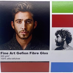 Grafisk-Handel Fine Art Gefion Fibre Glos 300 gram - 44" x 15 meter